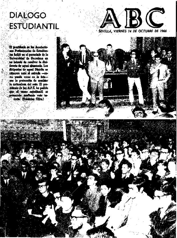 ABC SEVILLA 14-10-1966 página 1