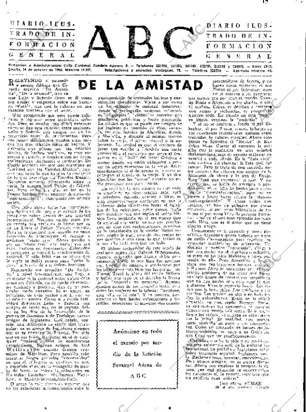 ABC SEVILLA 14-10-1966 página 3