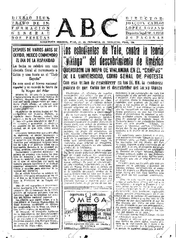 ABC SEVILLA 14-10-1966 página 31