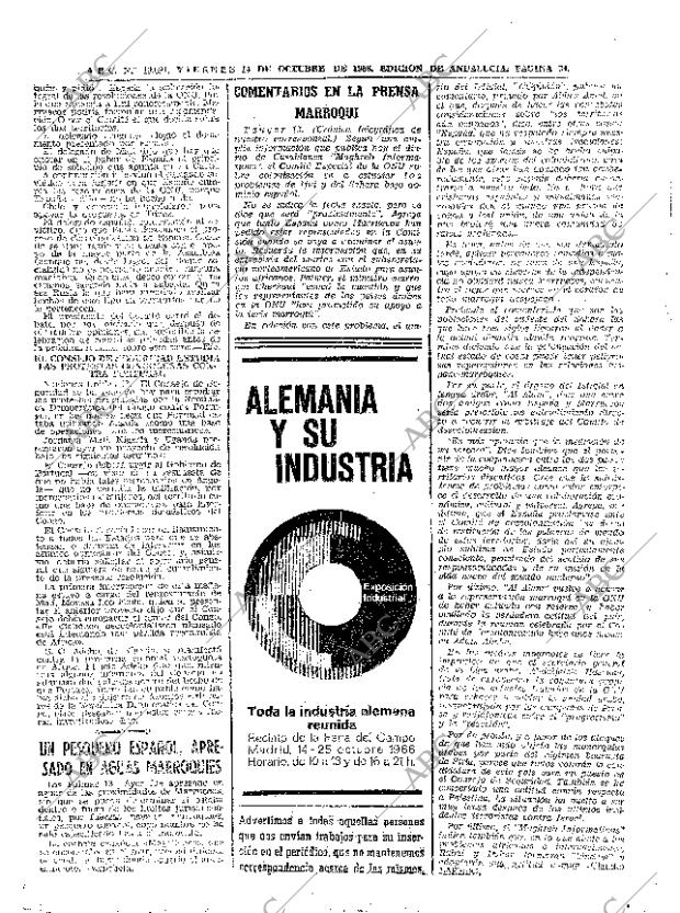 ABC SEVILLA 14-10-1966 página 34