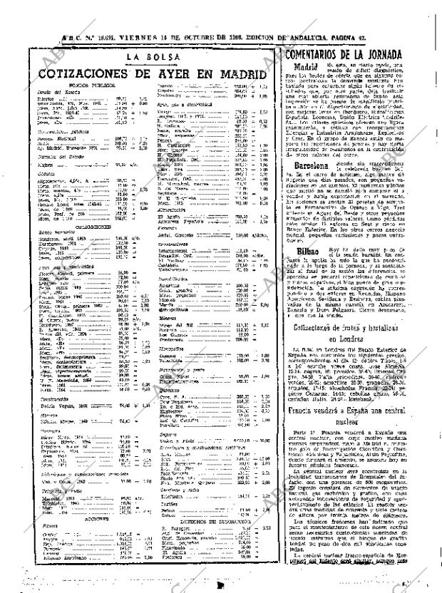 ABC SEVILLA 14-10-1966 página 47