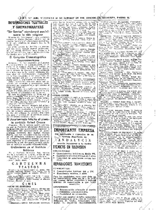 ABC SEVILLA 14-10-1966 página 64