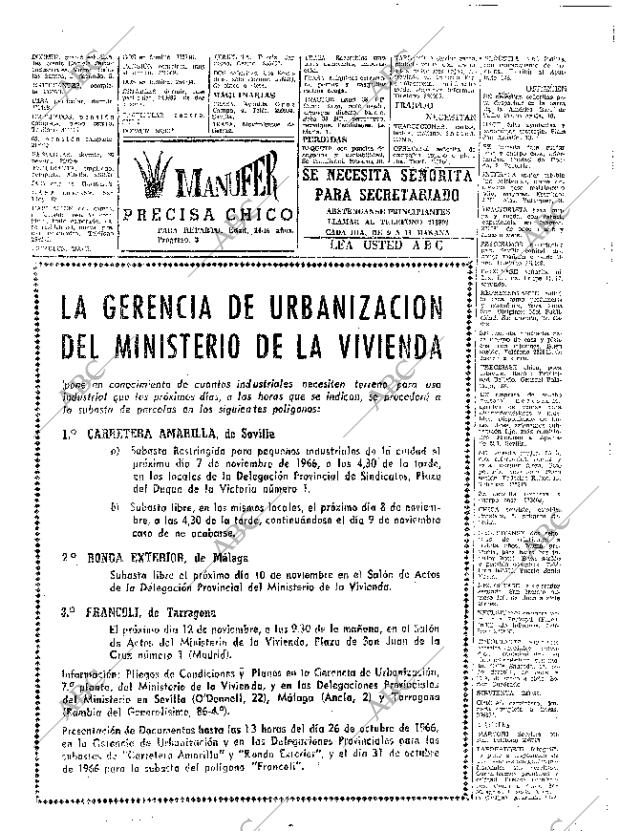 ABC SEVILLA 14-10-1966 página 74