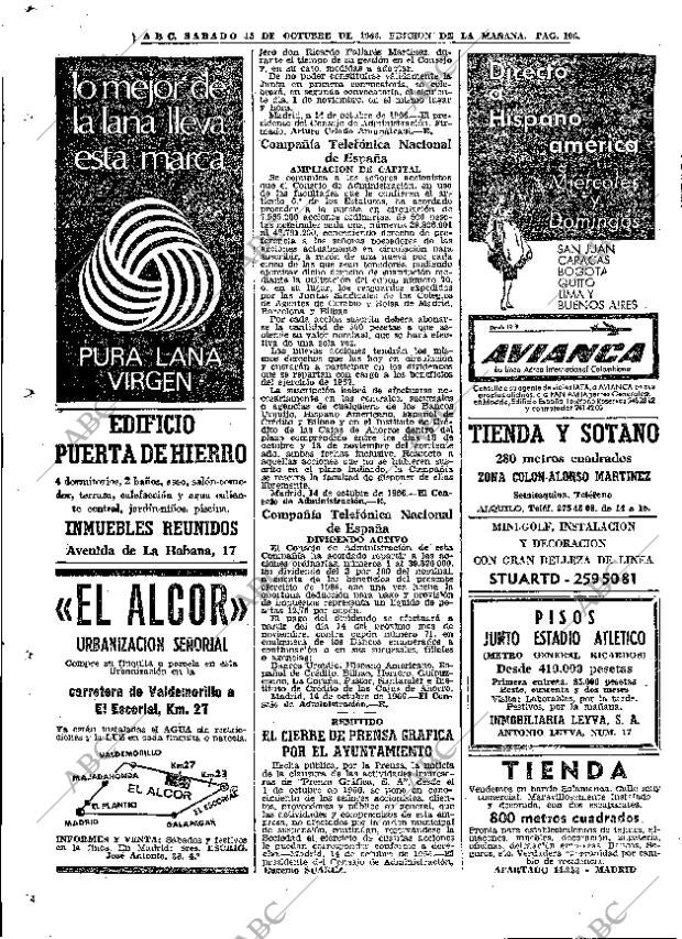 ABC MADRID 15-10-1966 página 106