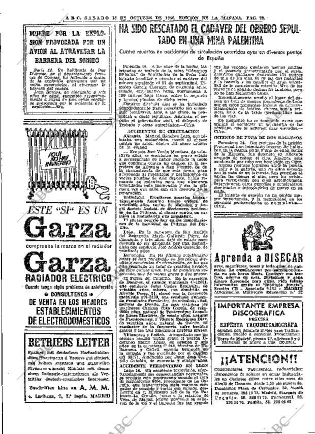 ABC MADRID 15-10-1966 página 78
