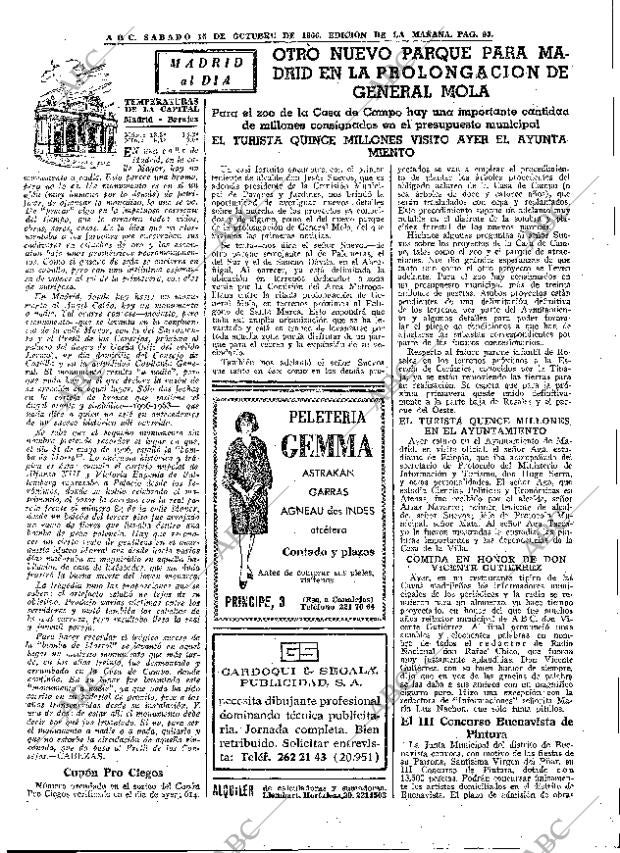 ABC MADRID 15-10-1966 página 93