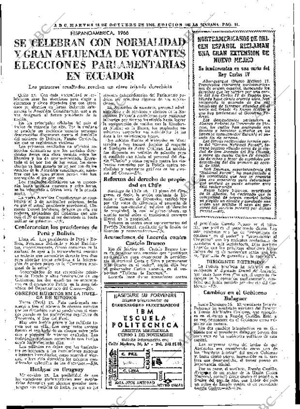 ABC MADRID 18-10-1966 página 51