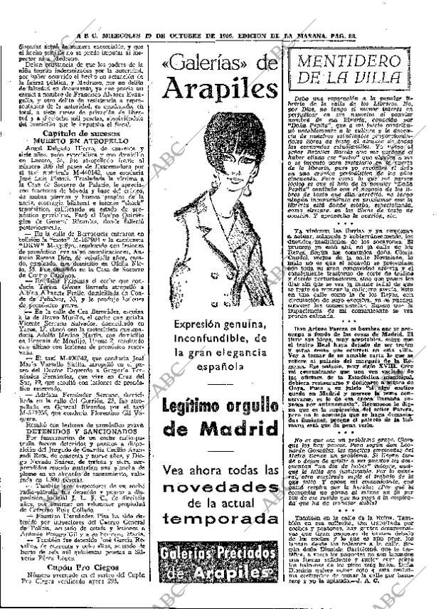 ABC MADRID 19-10-1966 página 88