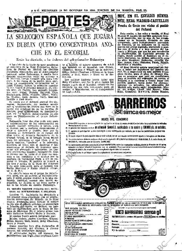 ABC MADRID 19-10-1966 página 99