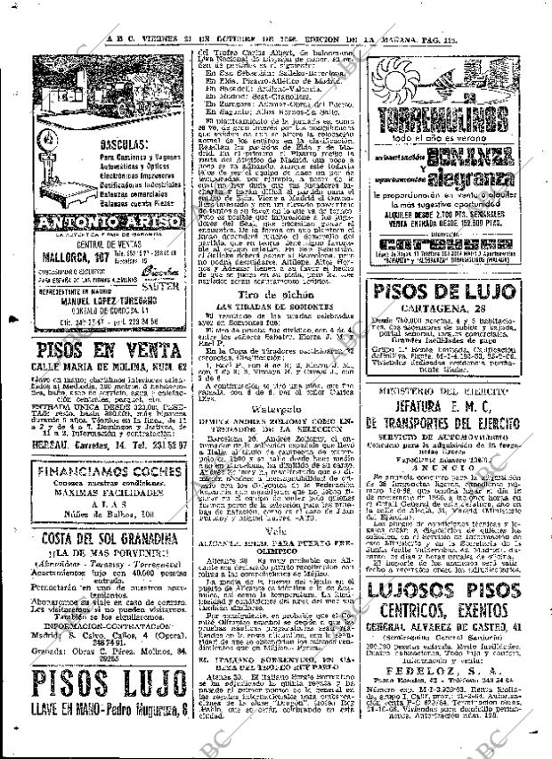 ABC MADRID 21-10-1966 página 112