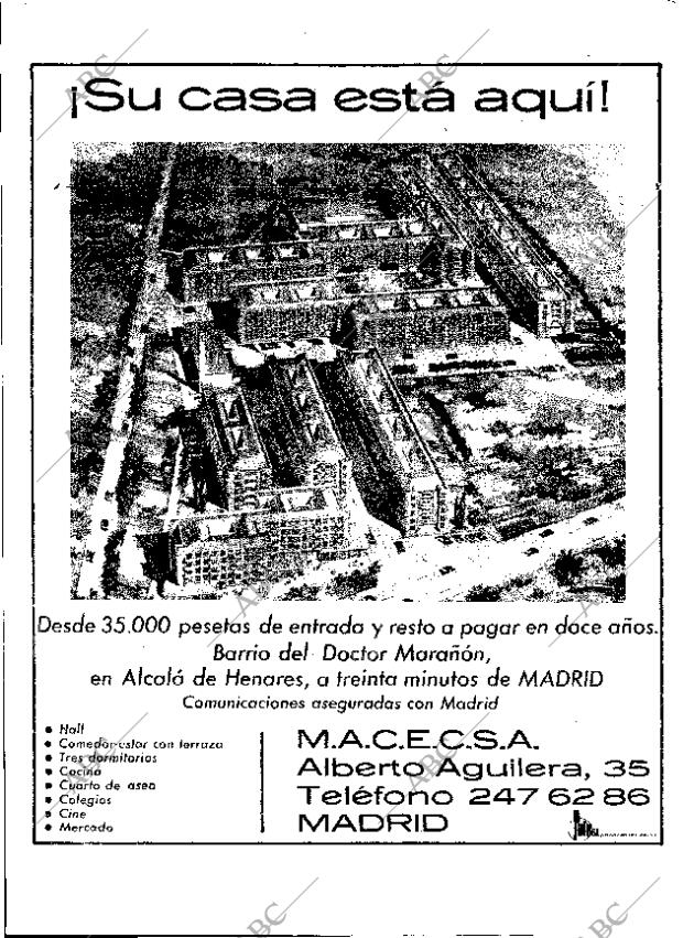 ABC MADRID 21-10-1966 página 62