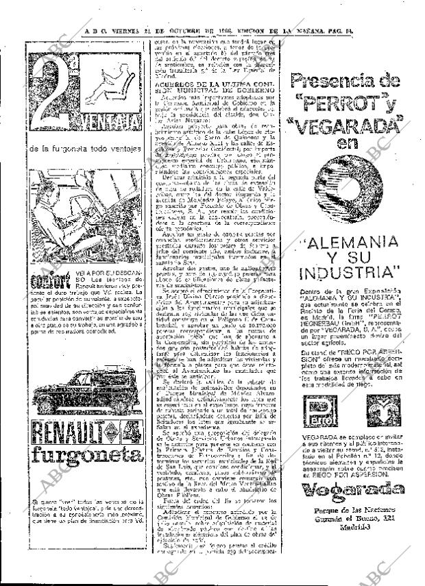 ABC MADRID 21-10-1966 página 94