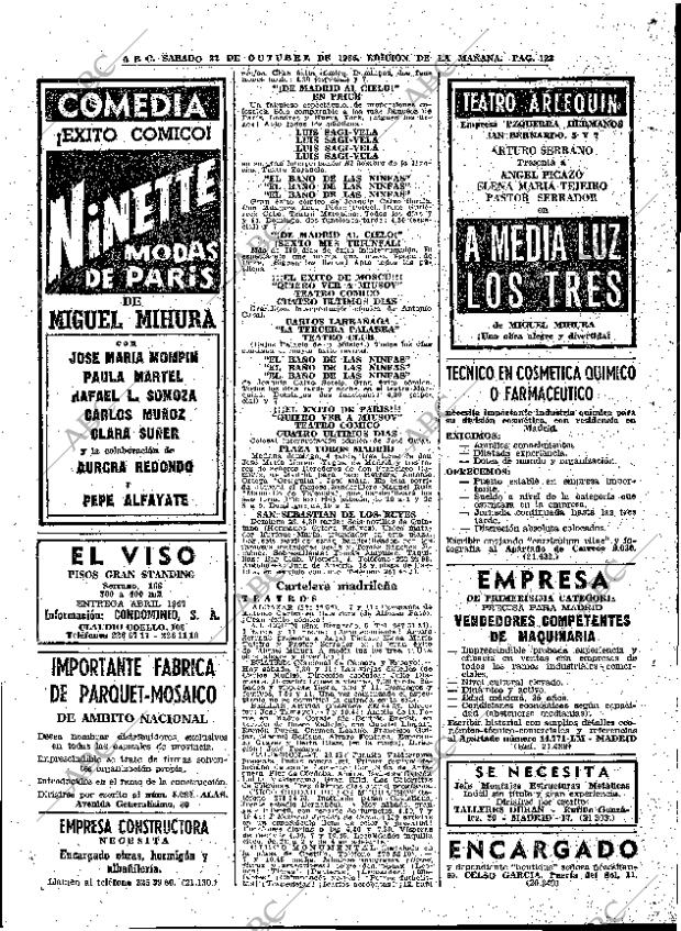 ABC MADRID 22-10-1966 página 123