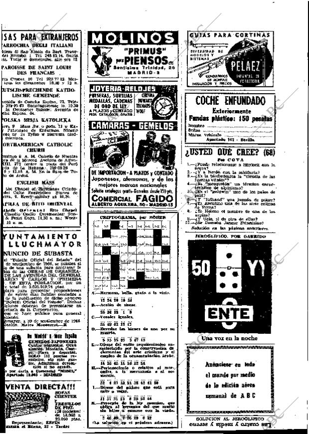 ABC MADRID 22-10-1966 página 143