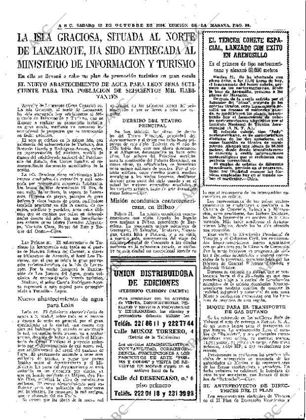 ABC MADRID 22-10-1966 página 89