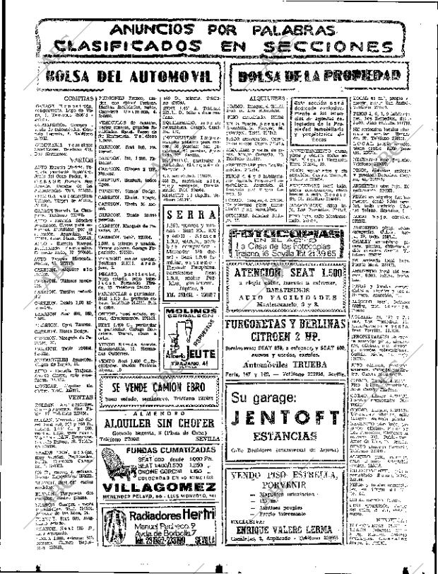 ABC SEVILLA 22-10-1966 página 72