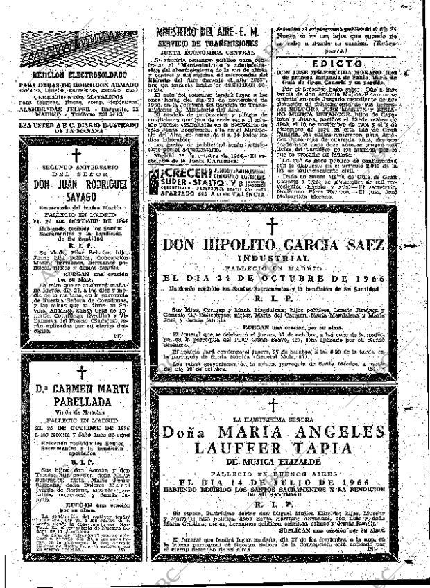 ABC MADRID 26-10-1966 página 109