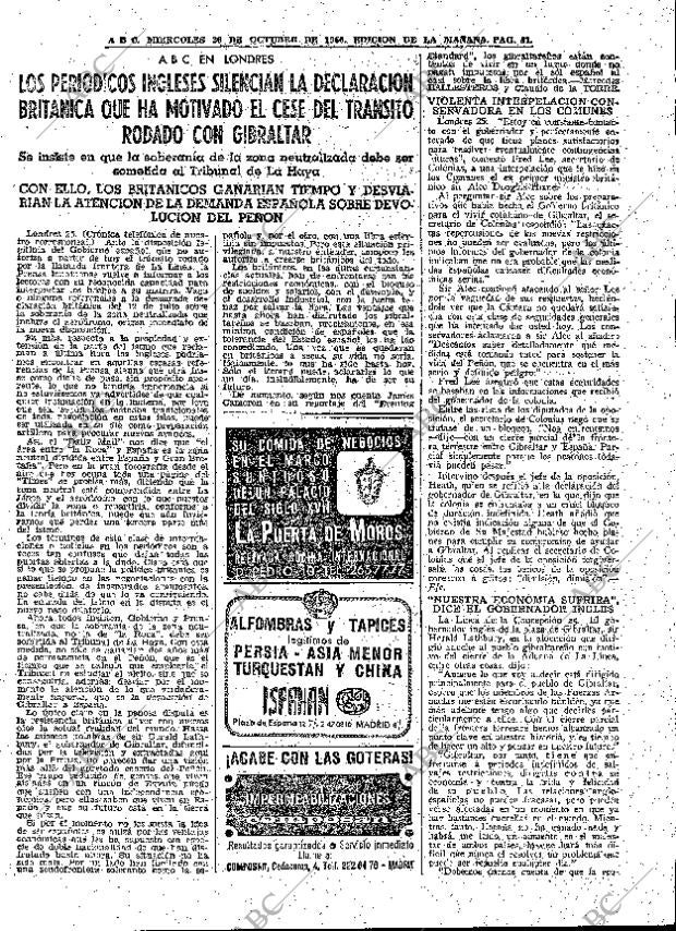 ABC MADRID 26-10-1966 página 41