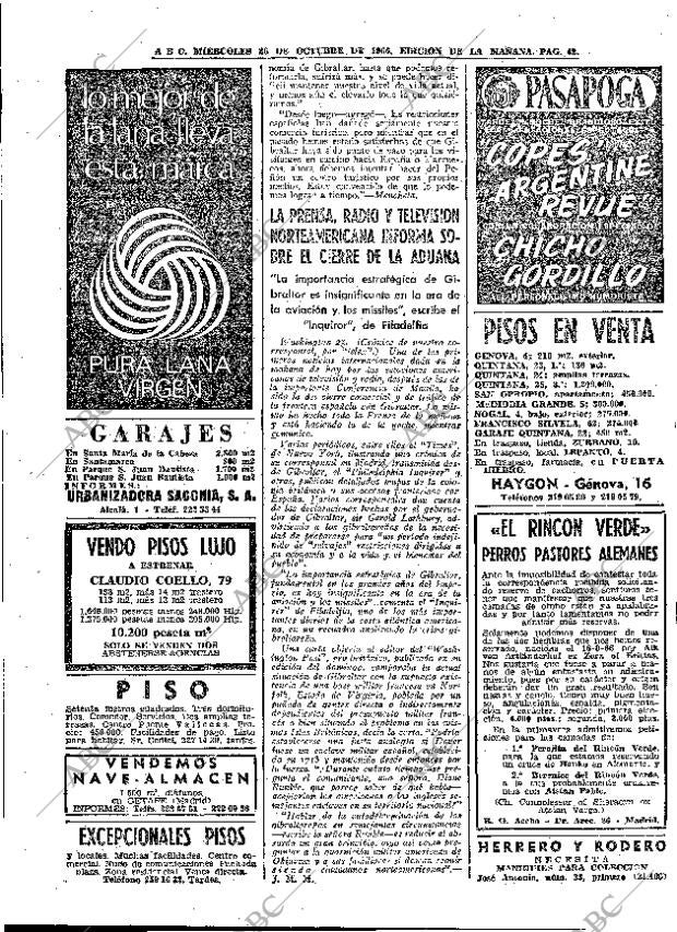 ABC MADRID 26-10-1966 página 42