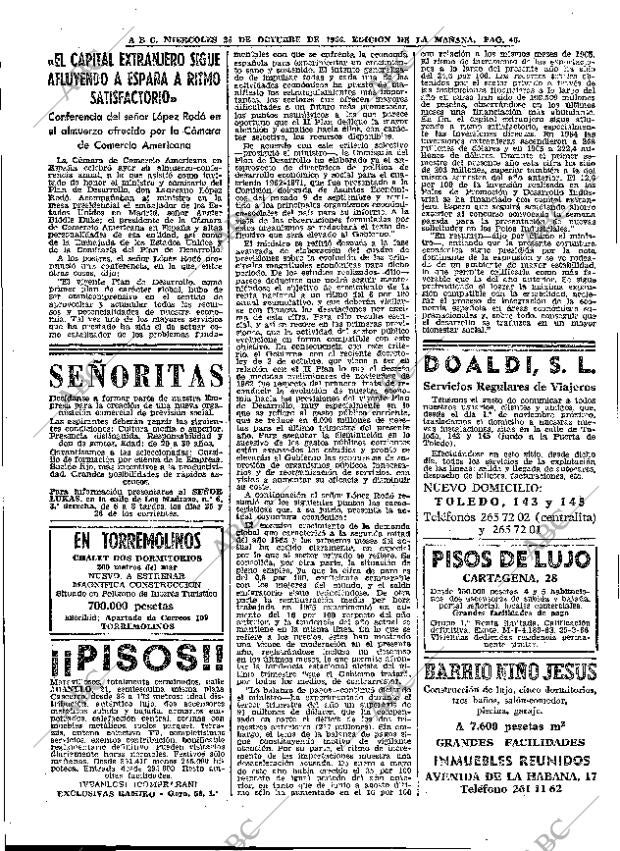 ABC MADRID 26-10-1966 página 46