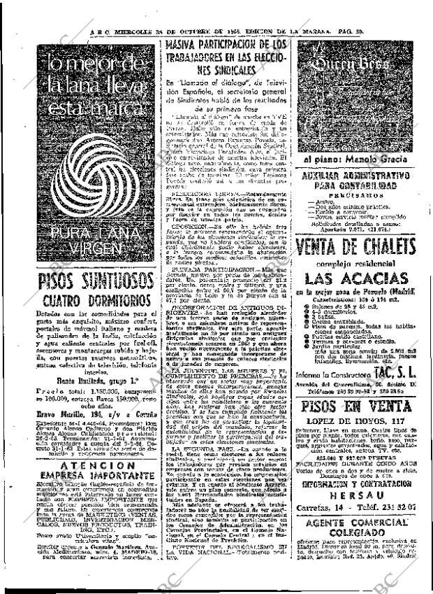 ABC MADRID 26-10-1966 página 50