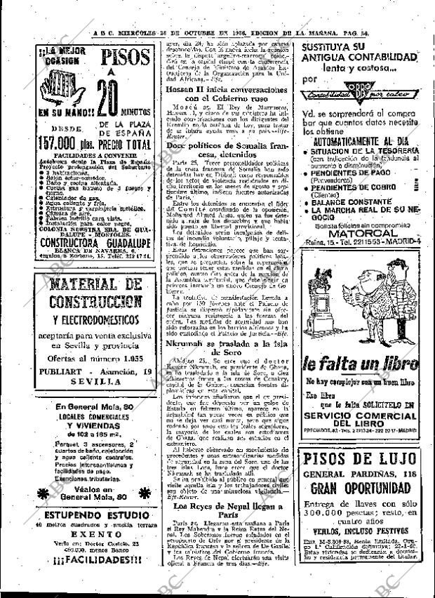 ABC MADRID 26-10-1966 página 56