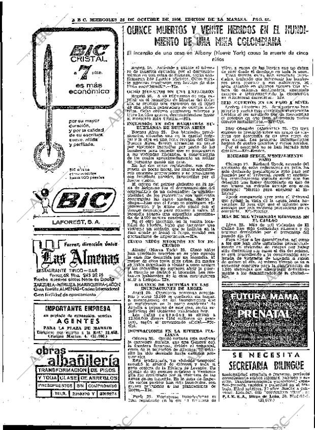 ABC MADRID 26-10-1966 página 60