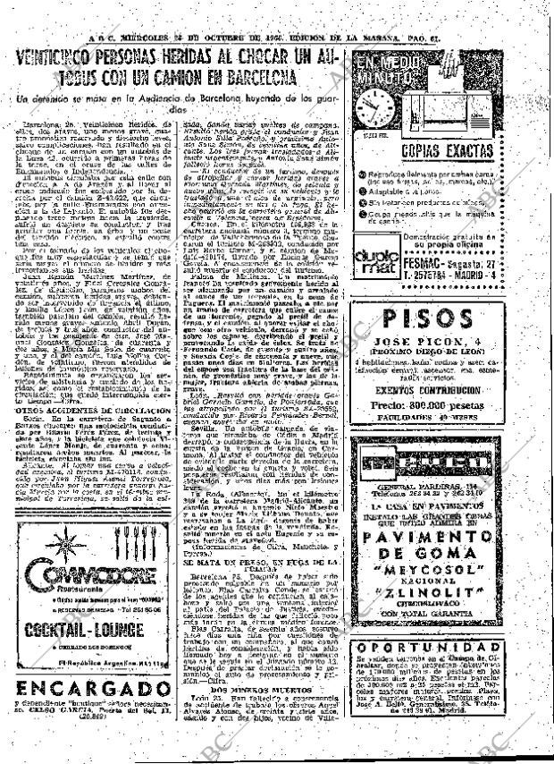 ABC MADRID 26-10-1966 página 61