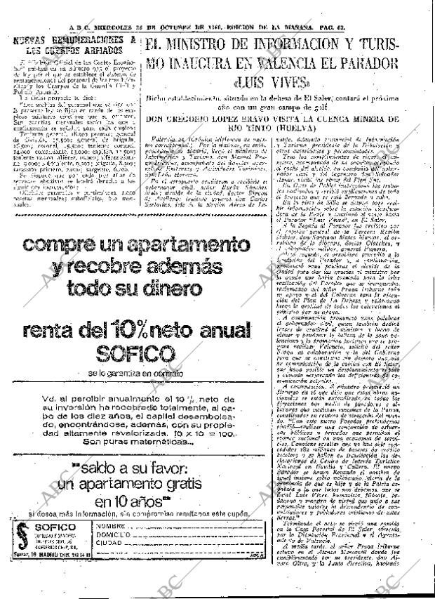 ABC MADRID 26-10-1966 página 63