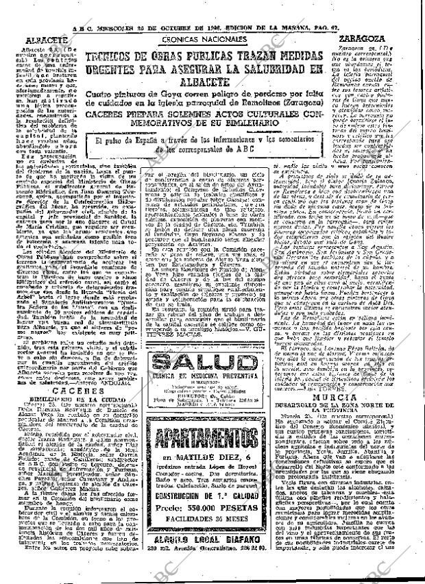 ABC MADRID 26-10-1966 página 67