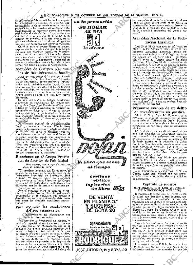 ABC MADRID 26-10-1966 página 72