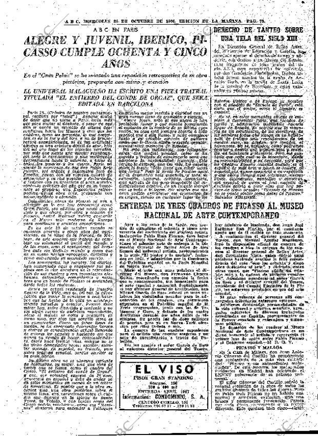 ABC MADRID 26-10-1966 página 75