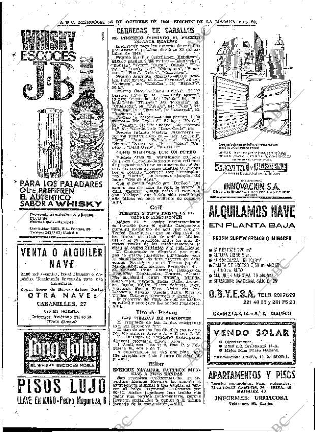 ABC MADRID 26-10-1966 página 88