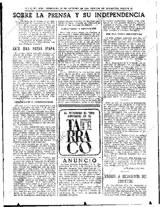 ABC SEVILLA 26-10-1966 página 29
