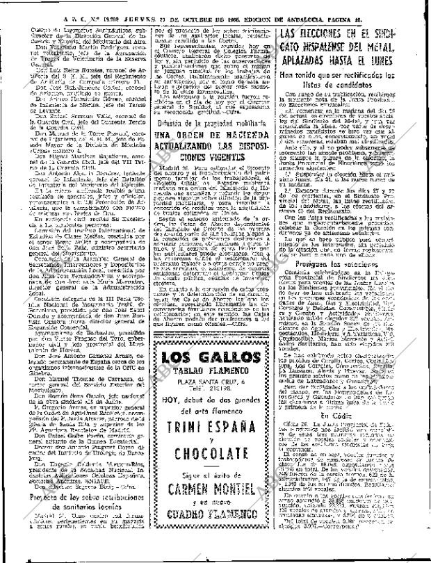 ABC SEVILLA 27-10-1966 página 40