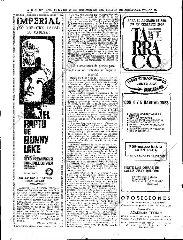 ABC SEVILLA 27-10-1966 página 48