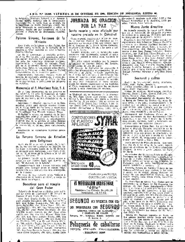 ABC SEVILLA 28-10-1966 página 46