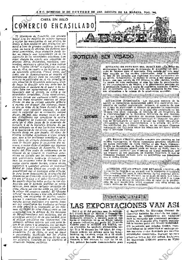 ABC MADRID 30-10-1966 página 104