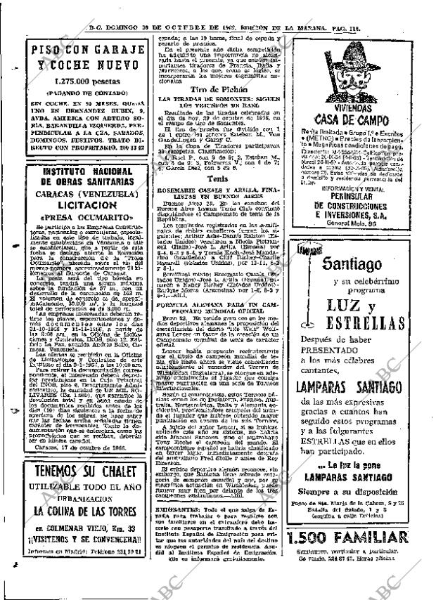 ABC MADRID 30-10-1966 página 116