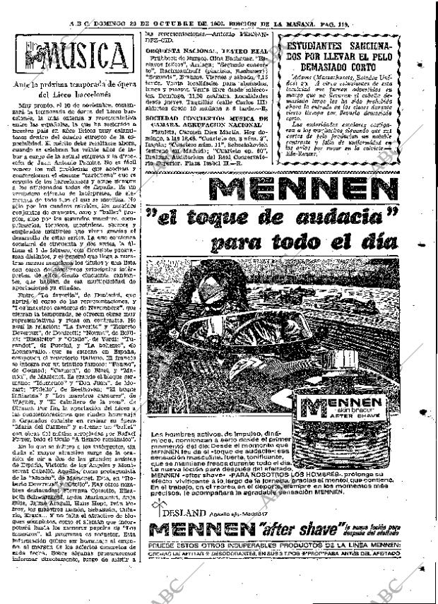 ABC MADRID 30-10-1966 página 119