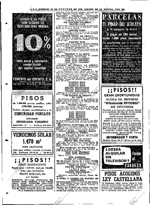 ABC MADRID 30-10-1966 página 122