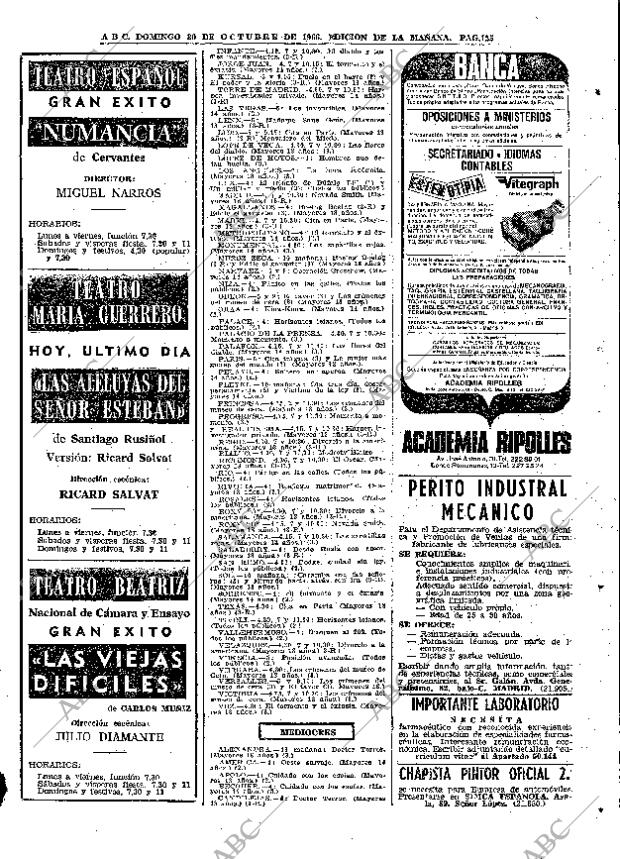 ABC MADRID 30-10-1966 página 125