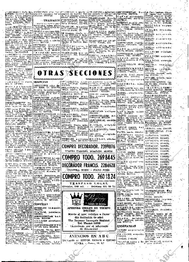 ABC MADRID 30-10-1966 página 133