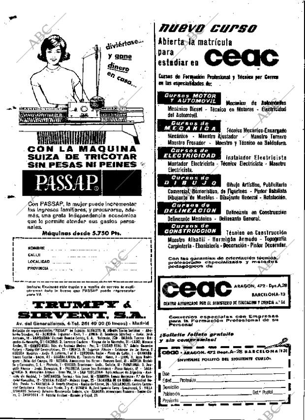 ABC MADRID 30-10-1966 página 47