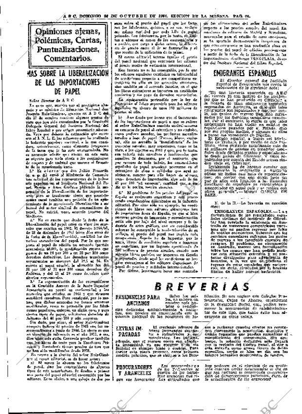 ABC MADRID 30-10-1966 página 64