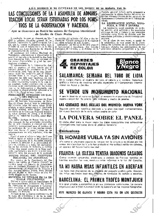 ABC MADRID 30-10-1966 página 79