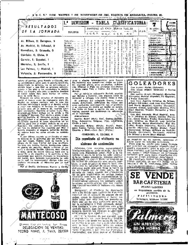 ABC SEVILLA 01-11-1966 página 52