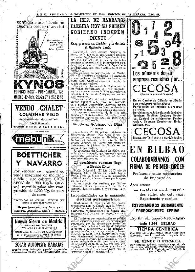 ABC MADRID 03-11-1966 página 56