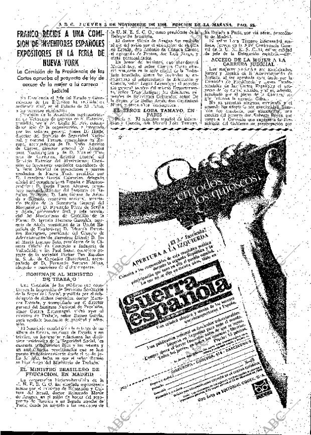 ABC MADRID 03-11-1966 página 63