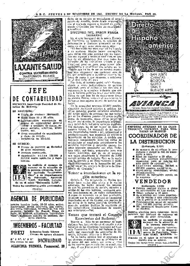 ABC MADRID 03-11-1966 página 70